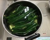 【今が旬】葉たまねぎと赤イカのぬた作り方2写真