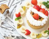 円形シリコン型で作る厚焼きパンケーキ作り方7写真