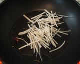 節約●○皮ごと大根きんぴら●○作り方2写真