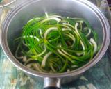 ひろっこのごま味噌和え作り方1写真