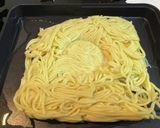ホットサンドメーカーで激安お好み焼きそば作り方5写真