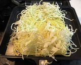 ホットサンドメーカーで激安お好み焼きそば作り方8写真