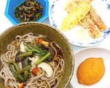 【病院】山菜そば【給食】作り方6写真