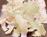 簡単で美味しい♡キャベツのカレー粉炒め煮作り方1写真
