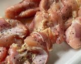鶏モモ肉の味噌バター　クリーム煮作り方1写真