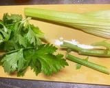 セロリとちりめんのきんぴら作り方1写真