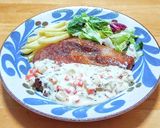 豚ロース厚切りソテーのチーズクリームがけ作り方8写真