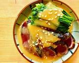 カツオのたたきとニラの酢味噌和え作り方3写真