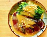 カツオのたたきとニラの酢味噌和え作り方3写真