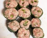 ピーマンの肉詰め（輪切り）作り方3写真