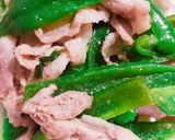 簡単豚こま肉ピーマン塩胡椒炒め作り方5写真