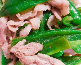 簡単豚こま肉ピーマン塩胡椒炒め作り方5写真