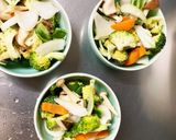 レンジ肉無豆腐簡単プルコギ味野菜炒め作り方12写真