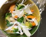 レンジ肉無豆腐簡単プルコギ味野菜炒め作り方13写真