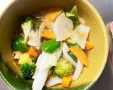 レンジ肉無豆腐簡単プルコギ味野菜炒め作り方14写真