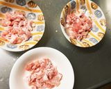 全てレンジもやし入り和風生姜甘酢味酢豚作り方3写真