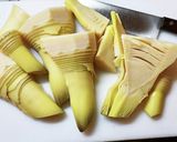 タケノコとイクラ、ホタルイカの和風パスタ作り方2写真