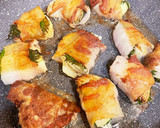 白だしバターで♡新玉ねぎの豚肉巻き作り方6写真