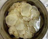 菊芋と新玉ねぎの甘酢漬け作り方1写真