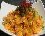 パラしっとり。豚キムチマヨチャーハン作り方9写真