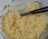 パラしっとり。豚キムチマヨチャーハン作り方3写真