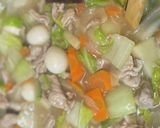 旬のたけのこ入り八宝菜作り方5写真