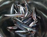 ☆きびなごの刺身☆作り方1写真