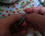 ☆きびなごの刺身☆作り方2写真