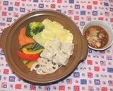 7種の野菜と焼売の土鍋蒸し作り方12写真