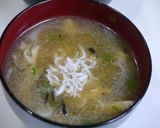 簡単！鉄分カルシウムのお味噌汁作り方4写真