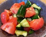 きゅうりとトマトのマリネサラダ作り方5写真