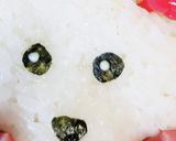 キャラ弁☆憧れのふわふわ真っ白プードル☆作り方2写真