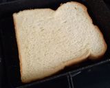 ◆オムレツ癒着トースト◆ひき肉入り作り方5写真