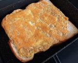 ◆オムレツ癒着トースト◆ひき肉入り作り方7写真