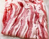 新玉葱と豚バラ肉のしゃぶしゃぶ鍋作り方3写真