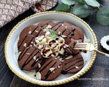 こめココパンケーキで作るリースパンケーキ作り方9写真
