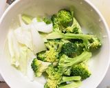 レンジ肉無チクワガリマヨ醤油味野菜炒め作り方7写真