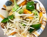 レンジ肉無チクワガリマヨ醤油味野菜炒め作り方15写真