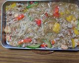 ヨウサマの減塩ヤム・ウンセン風焼き春巻き作り方6写真