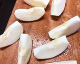 豚肉のりんご巻きソテー作り方1写真