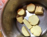 さつまいもポテトサラダ　レモンヨーグルト作り方1写真