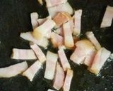 高菜とベーコンの簡単パスタ作り方3写真
