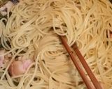 高菜とベーコンの簡単パスタ作り方6写真