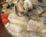 簡単美味しい蕗の薹のアクアパッツァ作り方4写真