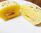 ふわふわハムチーズ蒸しぱん作り方9写真