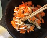 豚肉入りきんぴら作り方3写真