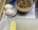 神戸長田の味　ぼっかけオムレツ作り方1写真