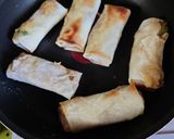 ヨウサマの減塩ヤム・ウンセン風焼き春巻き作り方9写真