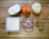 からだにやさしい！豆腐クリームシチュー作り方1写真
