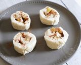 レンジで簡単！ツナチーズおからパン作り方4写真